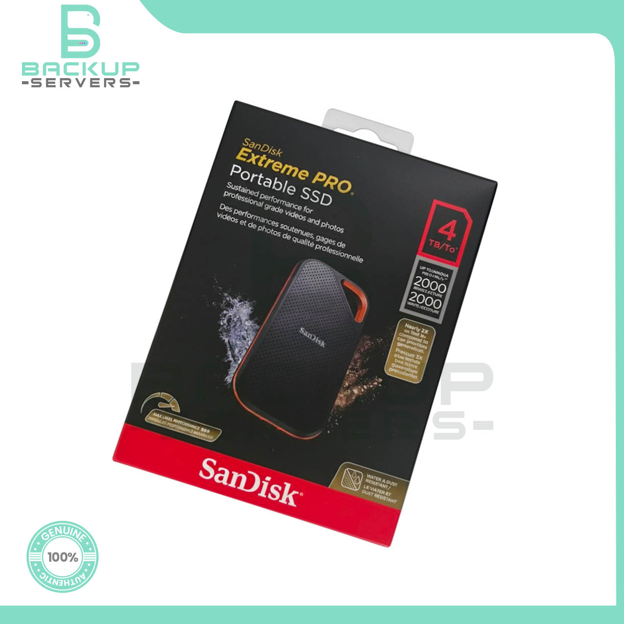新品未開封✨ サンディスクExtreme Pro SSD 4TB SANDISK NEW SDSSDE81-4T00-G25 SanDisk 4TB Extreme PRO External Solid State